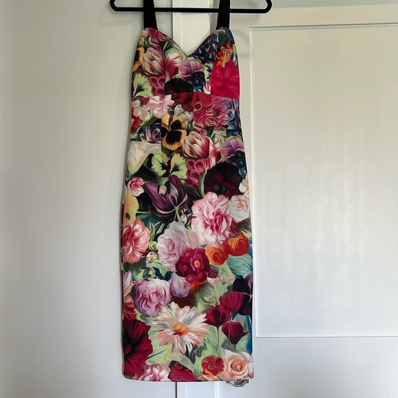 Ted Baker Floral Body on Dress - Picture 1 of 5